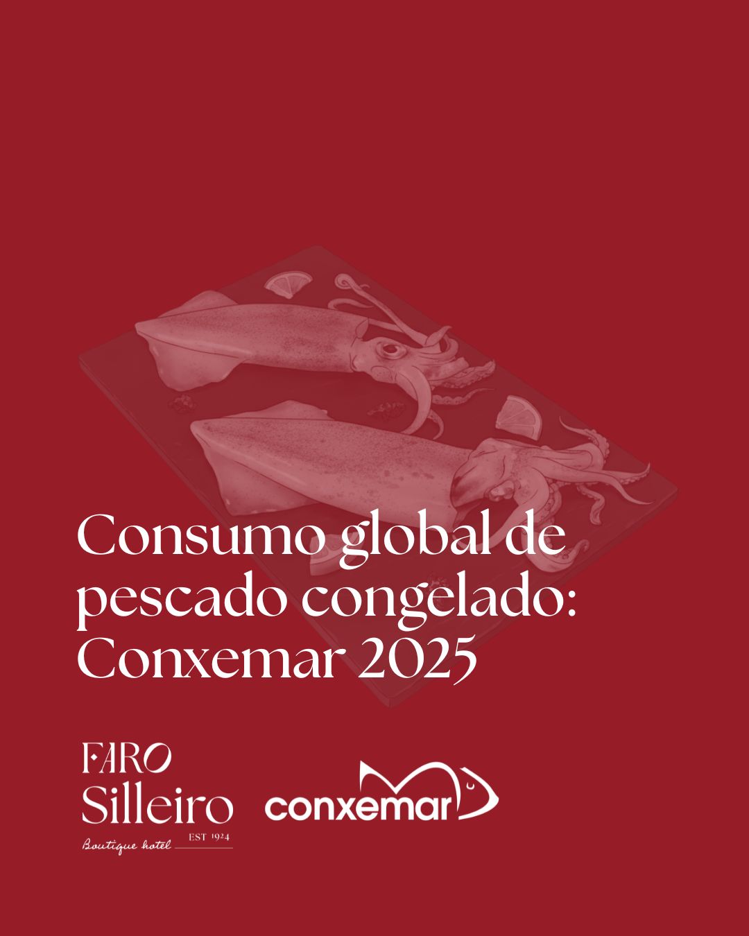 consumo global de pescado congelado en 2025 (Conxemar)